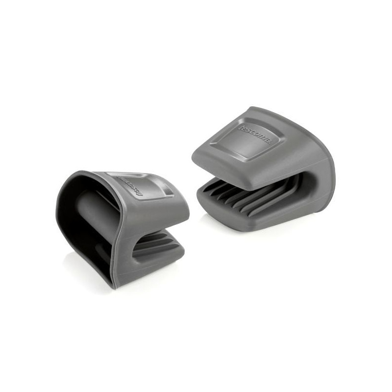 Presina tescoma grandchef in silicone 2pz/grigio [428754]
