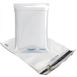 Sacchetto polyself blasetti a5 17x22cm bianco [0921]