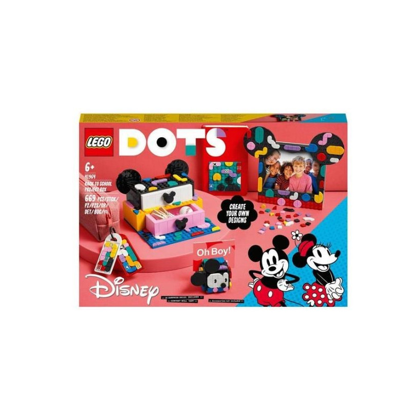 Set da costruzione lego scatola creativa topolino e minnie [41964]