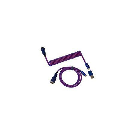 Cavo usb a spirale keychron premium viola [cab-1]