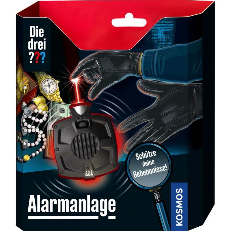 Gioco kosmos gadget di spionaggio i tre ??? sistema d'allarme