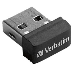 Mini pen drive verbatim 16gb nero [97464]