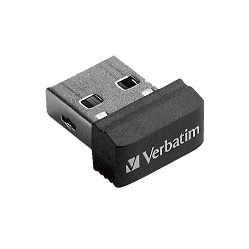Mini pen drive verbatim 16gb nero [97464]