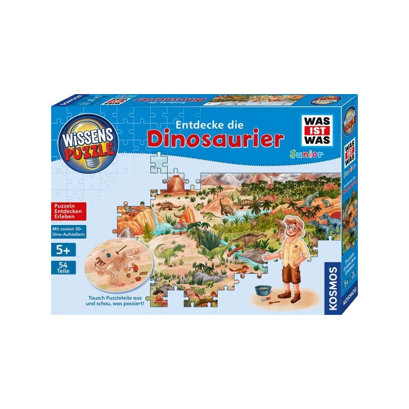 Puzzle kosmos was ist was junior scopri i dinosauri 54pz [682873]