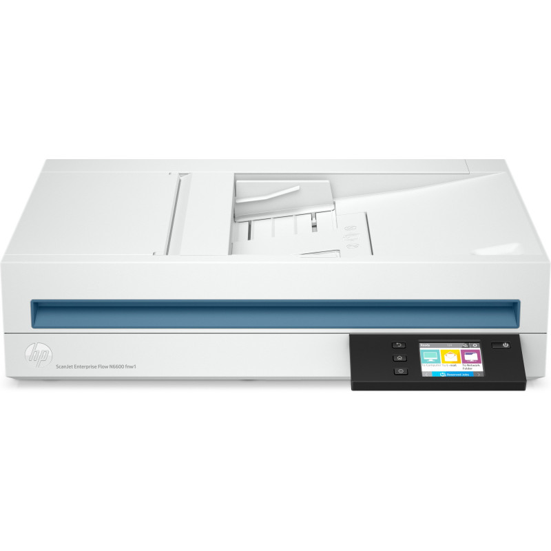 Scanner hp scanjet enterprise flow n6600 fnw1 per documenti a4/600dpi/50ppm/bianco