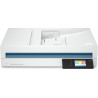Scanner hp scanjet enterprise flow n6600 fnw1 per documenti a4/600dpi/50ppm/bianco