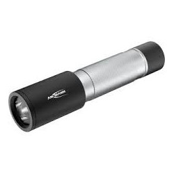 Torcia ansmann daily use 300b incl. 2xbaby c argento/nero [1600-0430]