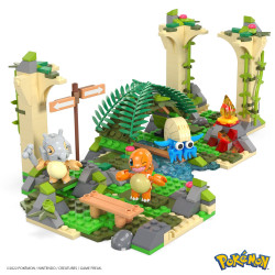Gioco da costruzione megabloks pokemon jungle ruins 464 pz [hdl86]