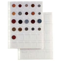 Buste forate sei rota 10 pz. porta 30 monete ercole 21x29,7 30s [512131]