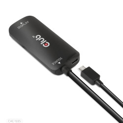 Adattatore di rete club 3d hdmi + microusb nero [cac-1335]
