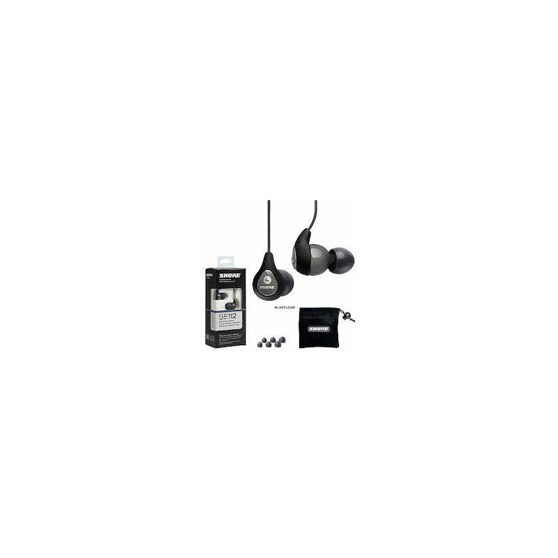 Auricolari shure se112-gr chiamate in-ear cablate/musica