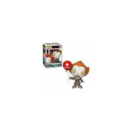 Figurina funko pop 780 it capitolo 2 pennywise con palloncino multicolore