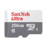 256gb scheda microsdxc sandisk ultra classe 10 uhs-i [sdsqunr-256g-gn3mn]