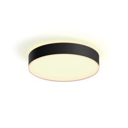 Lampada a soffitto intelligente led philips hue enrave m 19.2w nero