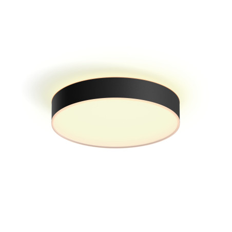 Lampada a soffitto intelligente led philips hue enrave m 19.2w nero