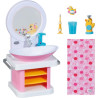 Accessorio per bambola zapf creation baby born lavabo da bagno multicolore