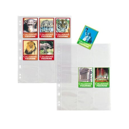 Buste forate sei rota 10 pz. porta 9 figurine k 21x29,7 [662505]