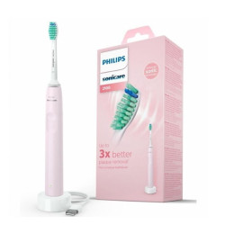 Spazzolino elettrico philips sonicare ovale verde/rosa/bianco [hx3651/11]