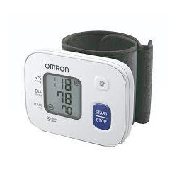 Sfigmomanometro elettronico omron rs2 da braccio bianco/nero [hem-6161-e]