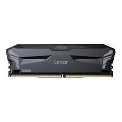 Ram dimm ddr5 16gb lexar ares 4800mhz cl40 nero [ld5du016g-r4800gs2a]