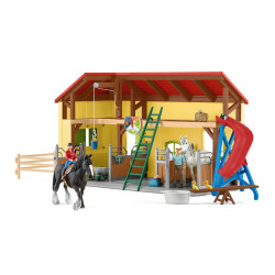 Set da gioco schleich farm world stalla per cavalli 42485 [42485]