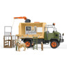 Modellino schleich wild life animal rescue truck playset [42475]