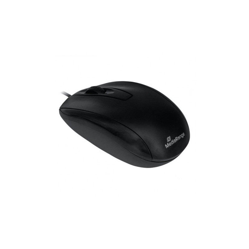 Mouse mediarange ottico 1000dpi nero [mros211]