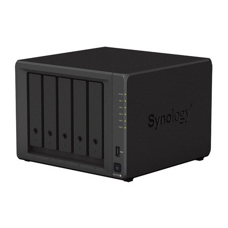 Nas synology per 5 hdd sata/raid sata nero [ds1522+]