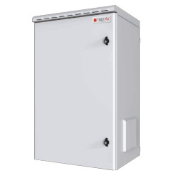 Armadio rack techly 19'' a parete 16unita' ip55-1645