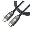 Cavo hdmi techly ottico attivo 8k 48gbps 10m