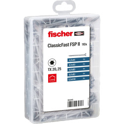 Set vite truciolare fischer meisterbox classic sk tg tx 4.5-5.0mm