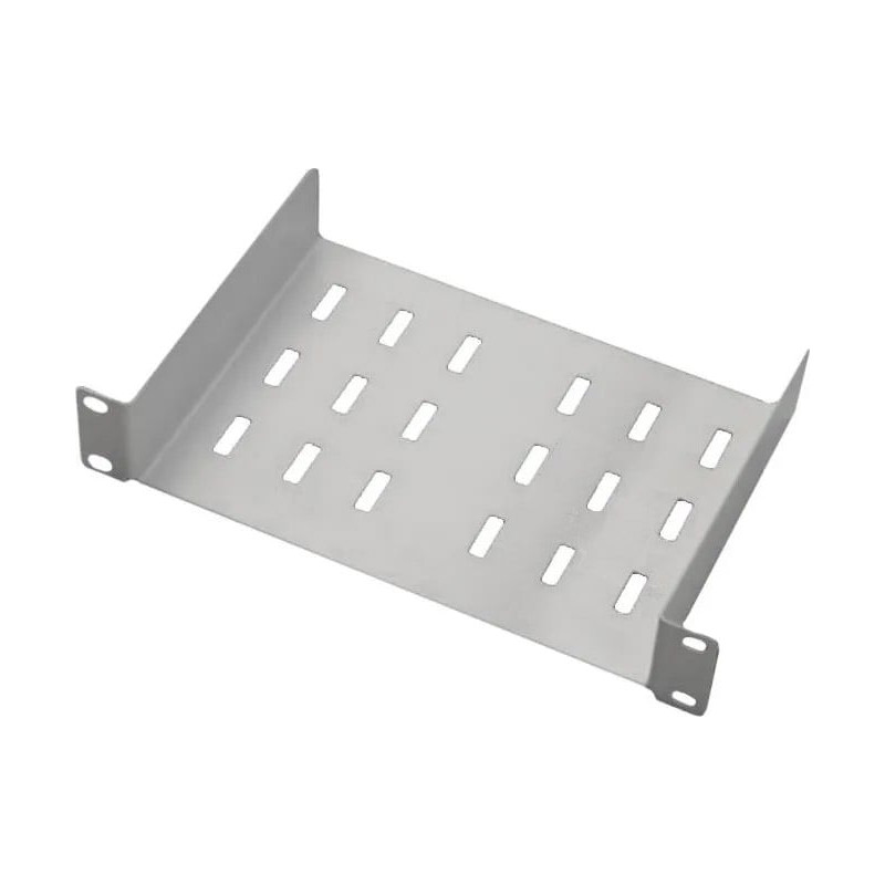 Mensola per armadio rack techly 10'' 150mm 1u grigio
