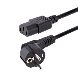 Cavo di alimentazione startech.com eu 250v 10a 1m [713e-1m-power-cord]