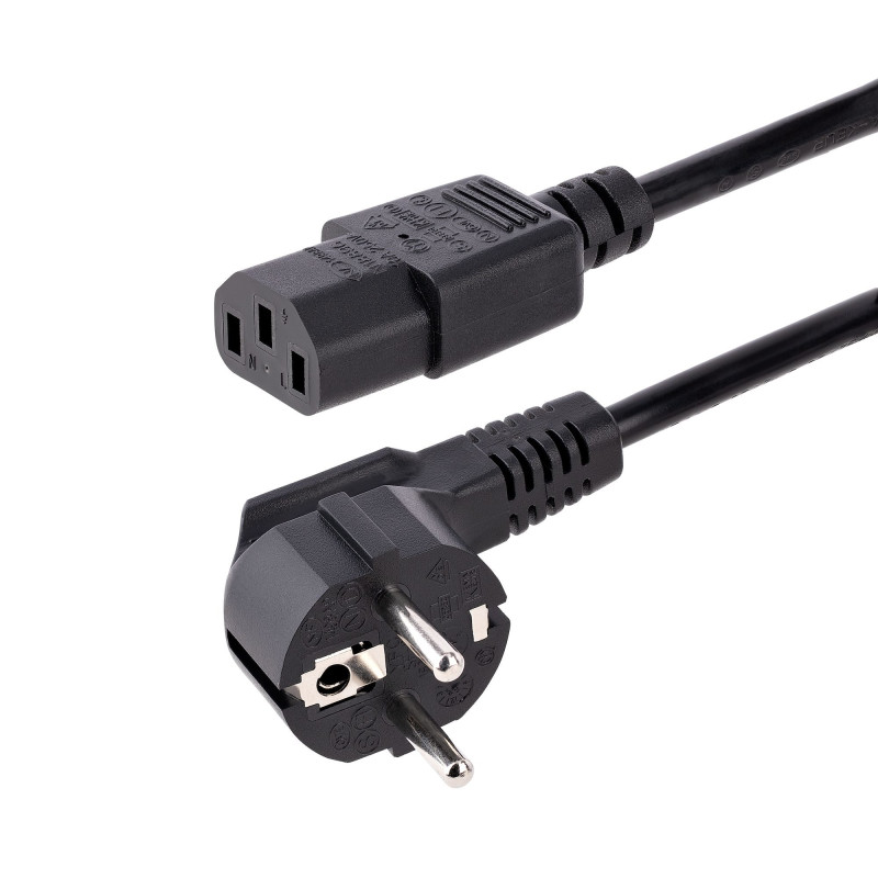Cavo di alimentazione startech.com eu 250v 10a 1m [713e-1m-power-cord]
