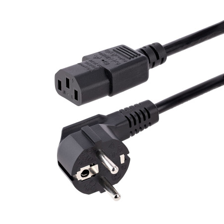Cavo di alimentazione startech.com eu 250v 10a 1m [713e-1m-power-cord]