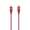 Cavo usb celly usb-c fulminante/power delivery/60w/1.5m/rosso