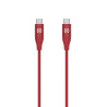 cavo usb celly usb-c a usb-c 60w/1.5m/rosso [usbcusbccolrd]
