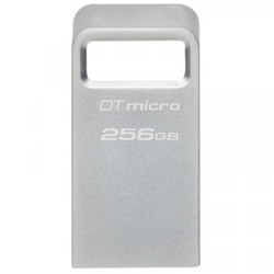 Pen drive 256gb kingston dt micro argento [dtmc3g2/256gb]