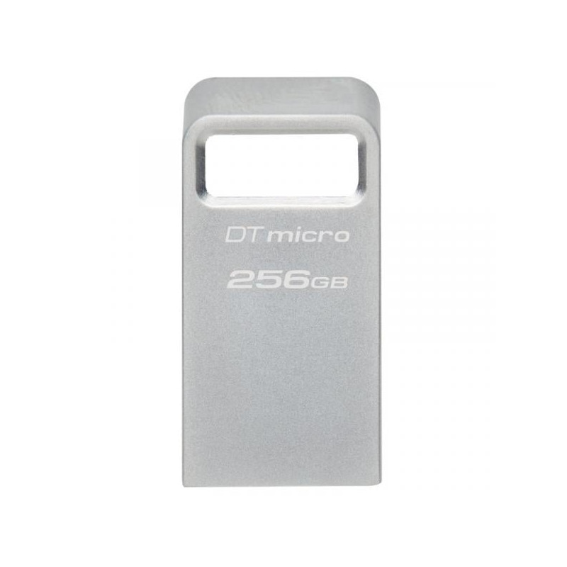 Pen drive 256gb kingston dt micro argento [dtmc3g2/256gb]