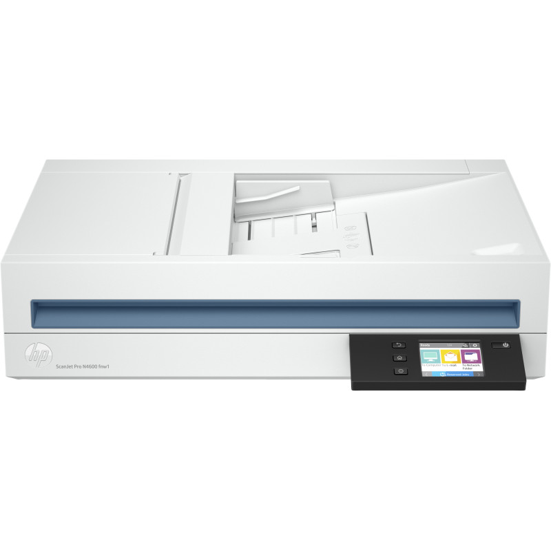 Scanner hp scanjet pro n4600 fnw1 per documenti 600dpix1200dpi/40ppm/bianco