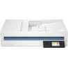 Scanner hp scanjet pro n4600 fnw1 per documenti 600dpix1200dpi/40ppm/bianco