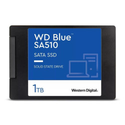 Ssd 1tb western digital sa510 2.5"/sata-3 ssd/520 mb/s/blu