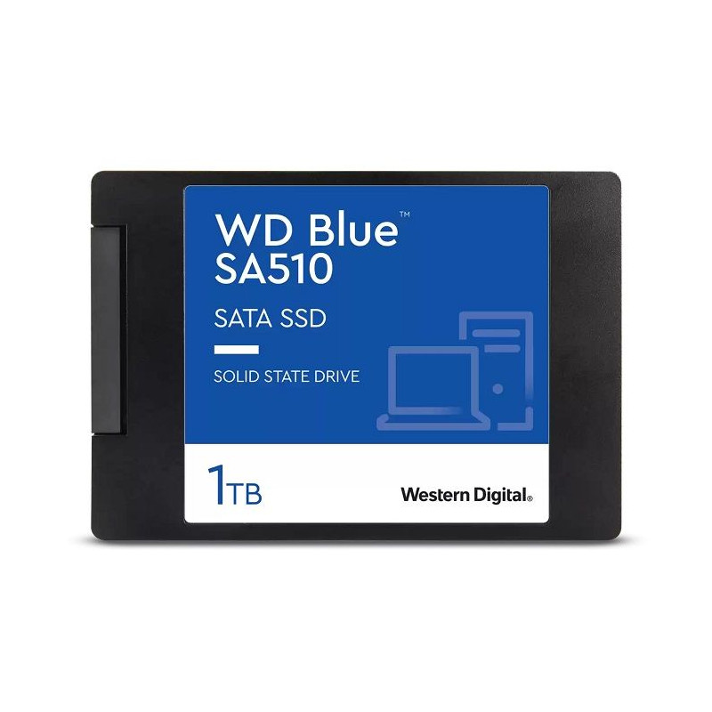 Ssd 1tb western digital sa510 2.5"/sata-3 ssd/520 mb/s/blu
