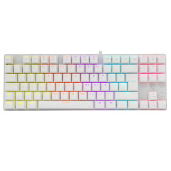 Tastiera da giovo white shark gk-2106 gaming meccanica usb anti