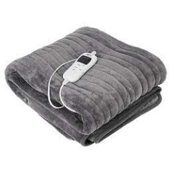 Coperta elettrica camry riscaldante 60w/160x180cm/grigio [cr 7434]