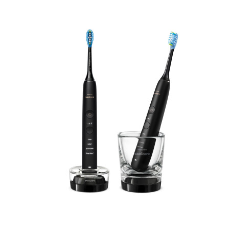 Spazzolino da denti elettrico philips duopack sonic hx9914/54 nero
