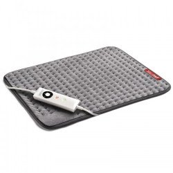 Coperta elettrica riscaldante imetec 16784 xxl grigio