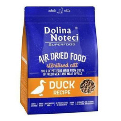 Mangime secco dolina noteci superfood anatra per gatti sterilizzato