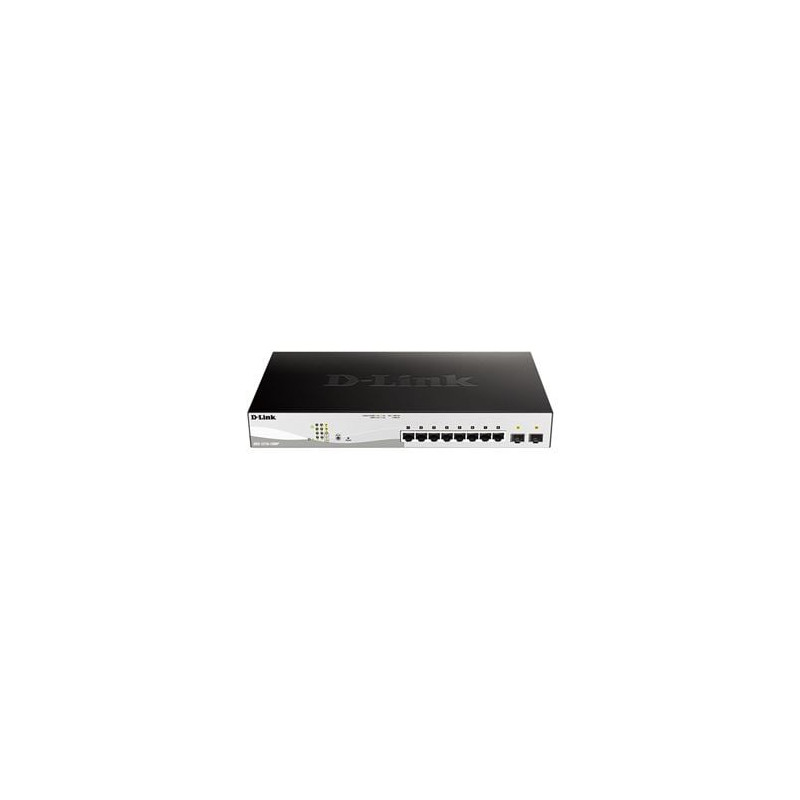 Switch d-link dgs-1210-10mp/e 10 porte l2 poe+ smart