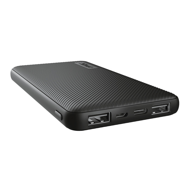 Batteria portatile trust primo powerbank 10000mah nero